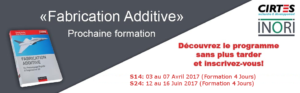 Read more about the article Formation “Fabrication Additive  pour le Développement Rapide de Produit”