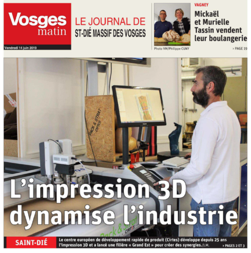 Read more about the article L’impression 3D dynamise l’indutrie