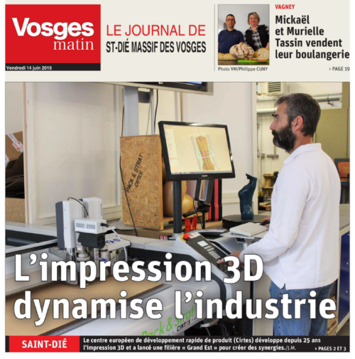 Lire la suite à propos de l’article L’impression 3D dynamise l’indutrie